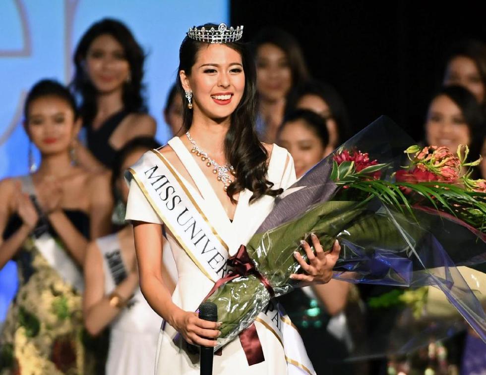 22岁女孩代表日本参选2017年世界小姐选美总