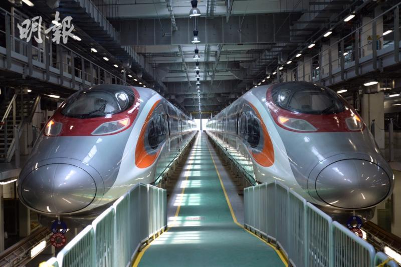 高铁香港段列车车厢内景曝光_图片频道__中国青年网