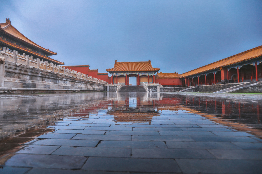 雨后故宫 