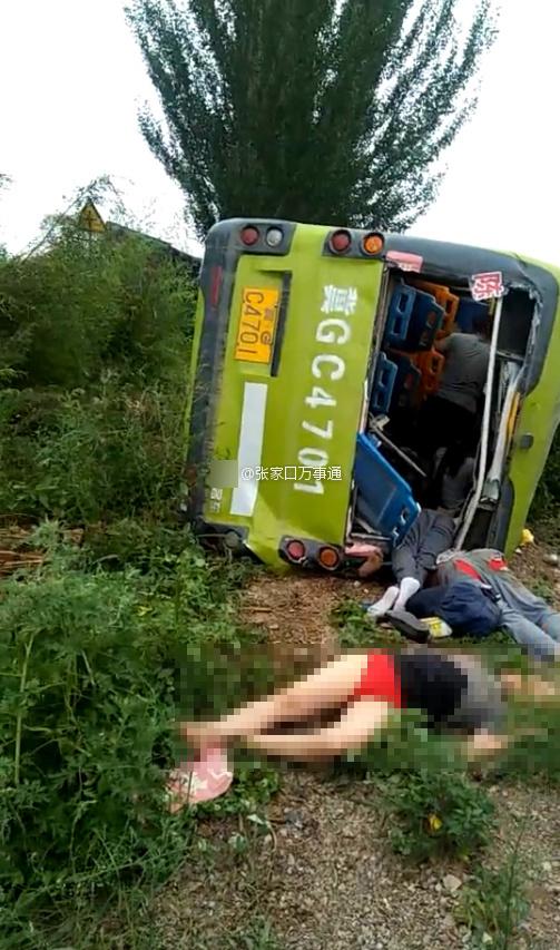 河北车祸10人死亡 一辆大货车与一辆客车相撞