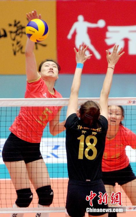 天津全运会:北京女排小组赛苦战五局3-2击败上