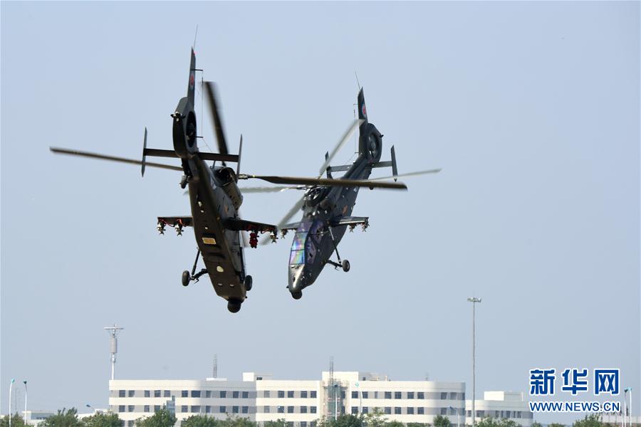 （社会）（1）陆军“风雷”飞行表演队亮相第四届天津直博会