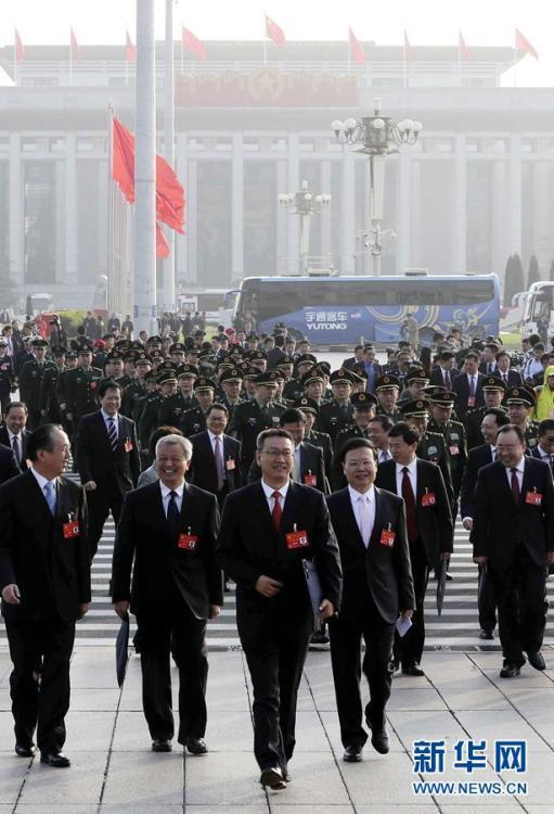 中共十九大闭幕会在北京举行