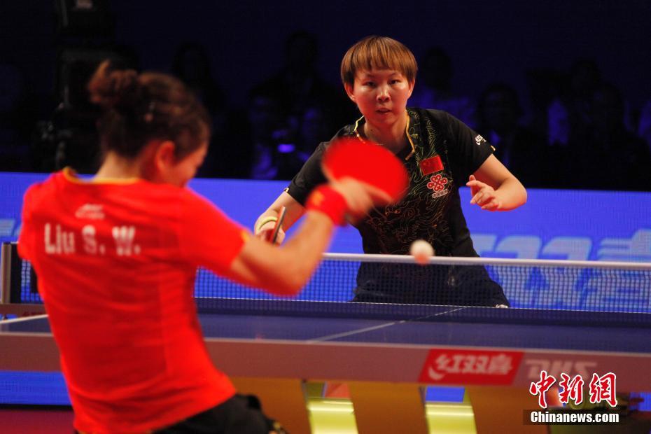 中国名将朱雨玲2017乒乓球女子世界杯夺冠