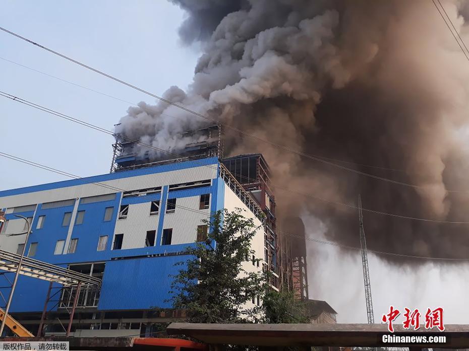 印度北部火力发电厂发生爆炸事故