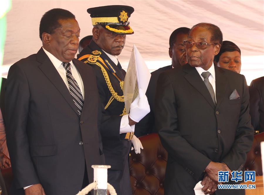(国际)姆南加古瓦被推选为津巴布韦总统