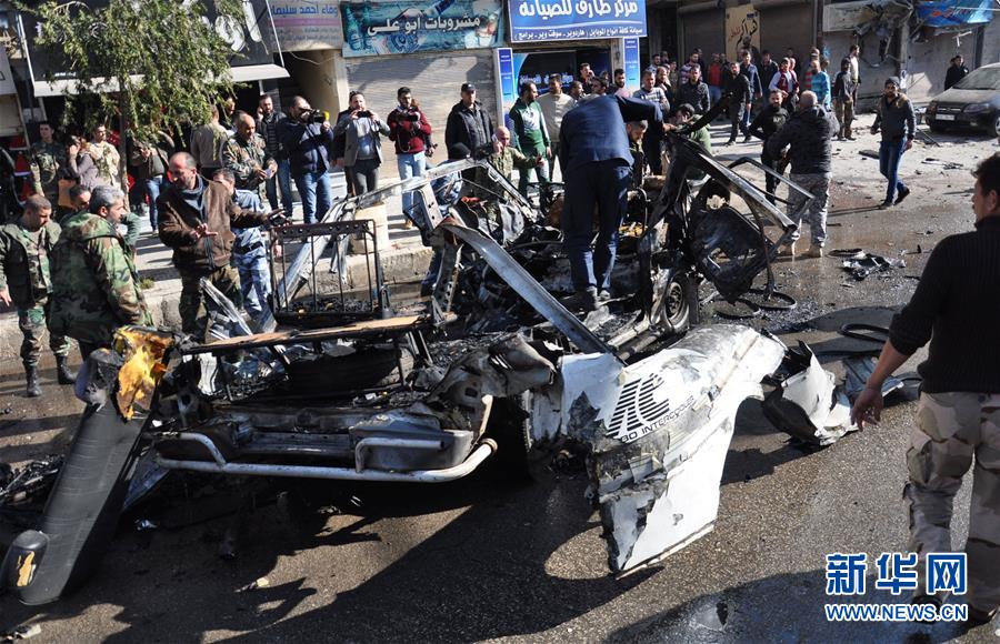 （国际）（1）叙中部城市发生公共汽车爆炸　至少8死18伤