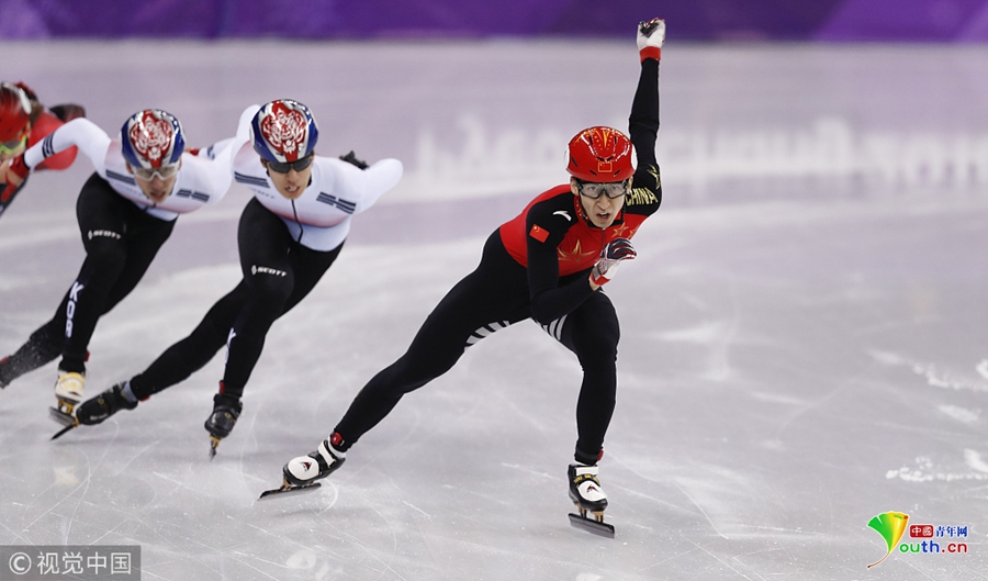 破纪录!冬奥会短道速滑男子500米武大靖夺冠