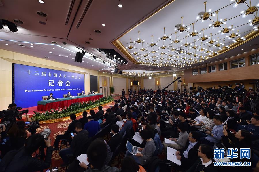 （两会·XHDW）（1）国务院国资委主任肖亚庆等就“国有企业改革发展”答记者问