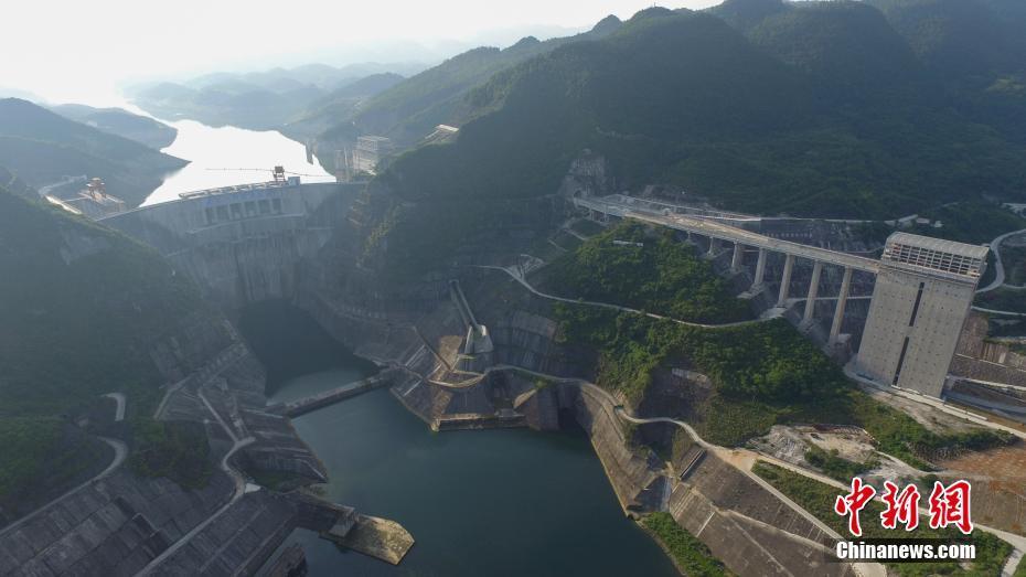 乌江构皮滩水电站通航工程建设接近尾声