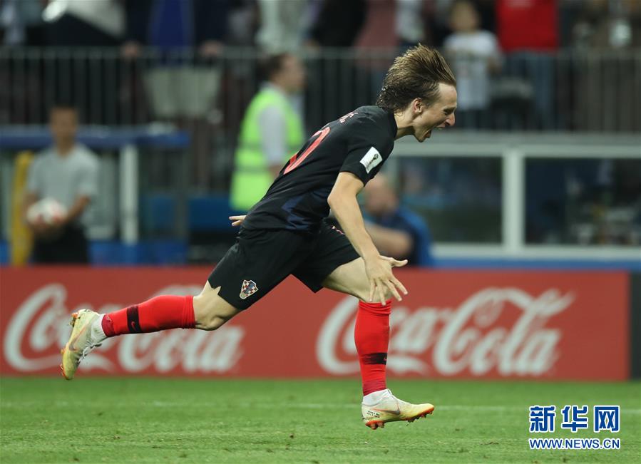 （世界杯）（1）足球——克罗地亚队淘汰英格兰队 首进决赛