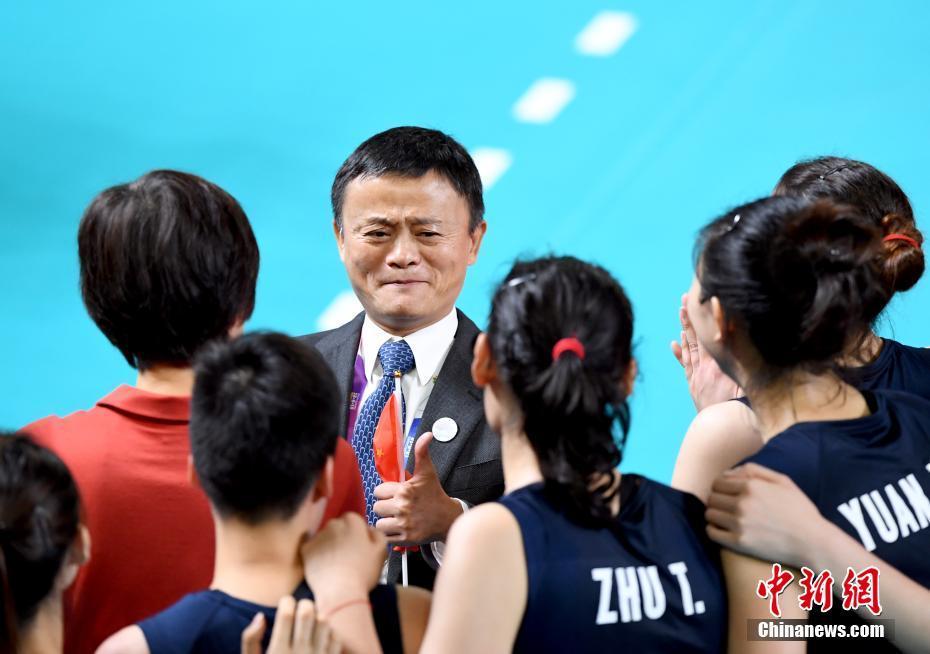中国女排3:0力克泰国问鼎 收获第8个亚运冠军
