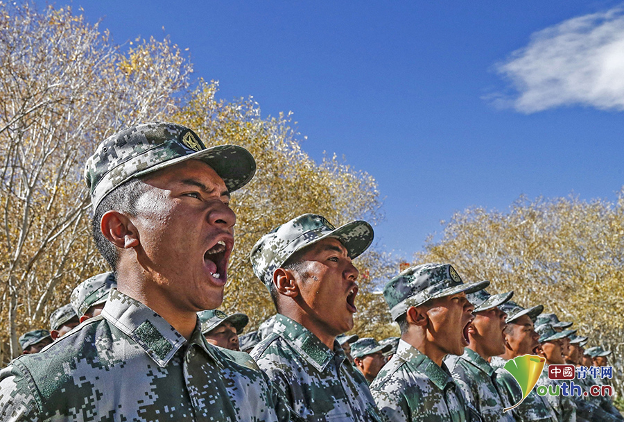 这,就是阿里边防军人