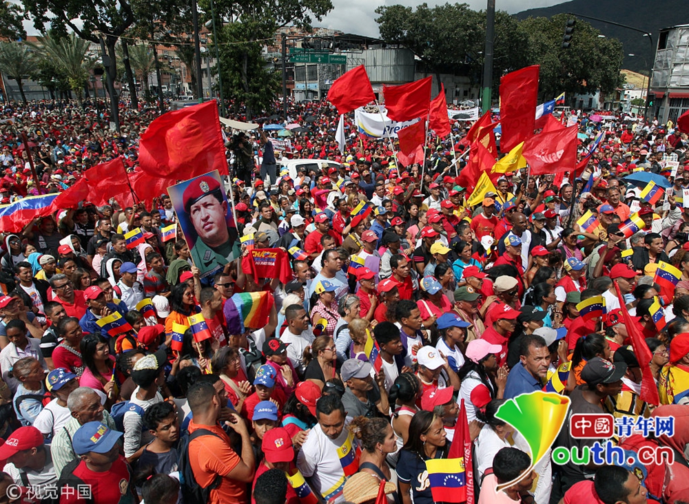 马杜罗宣布委内瑞拉和美国断交 称美国企图发动政变