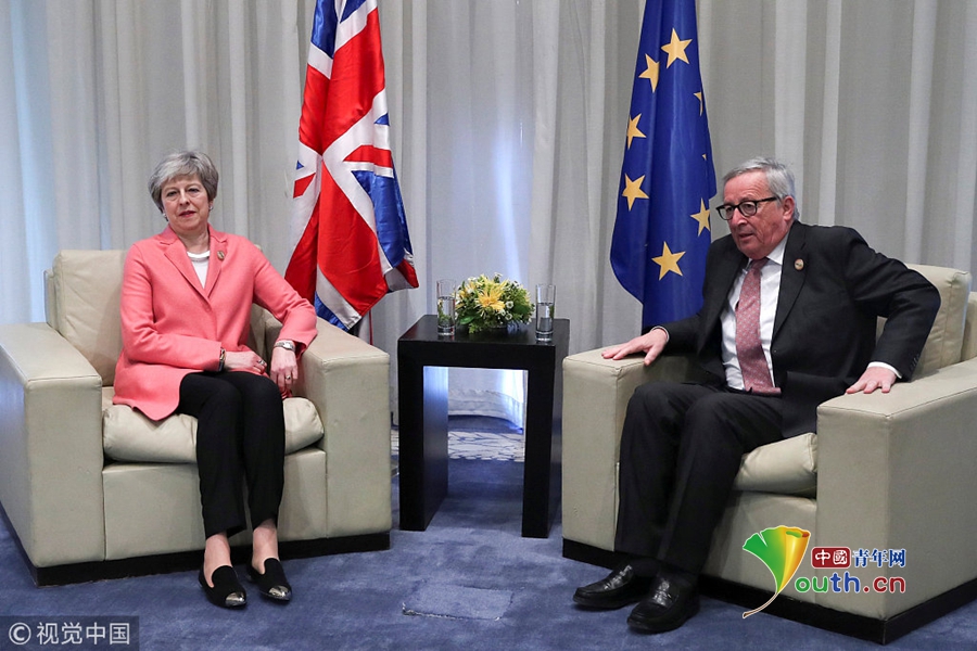 英首相特雷莎·梅:若议会拒绝脱欧协议 脱欧或延迟