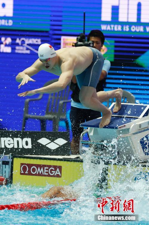 光州世锦赛:中国队晋级男子4x200米自由泳接力决赛