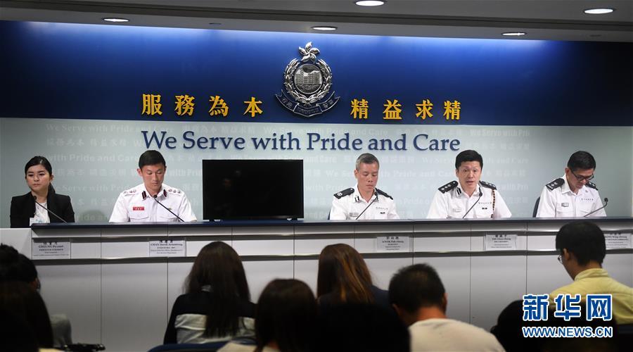 香港警方拘捕多名涉嫌参与近期暴力犯罪活动的人员