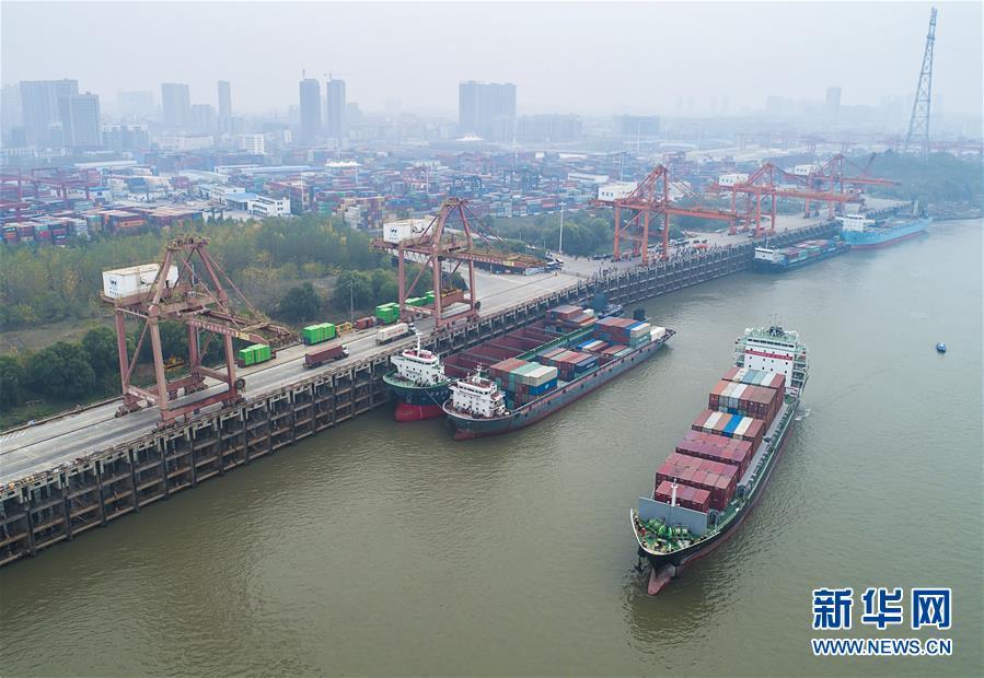 武汉至日本集装箱航线开通