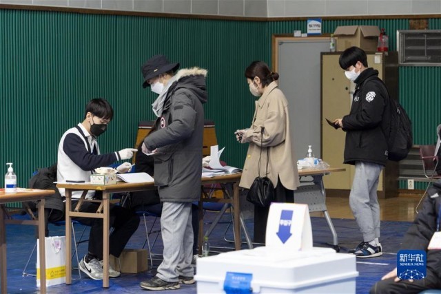 （国际）（1）韩国第20届总统选举开始正式投票