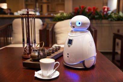 机器人咖啡厅亮相 包括机器人咖啡师机器人服务员