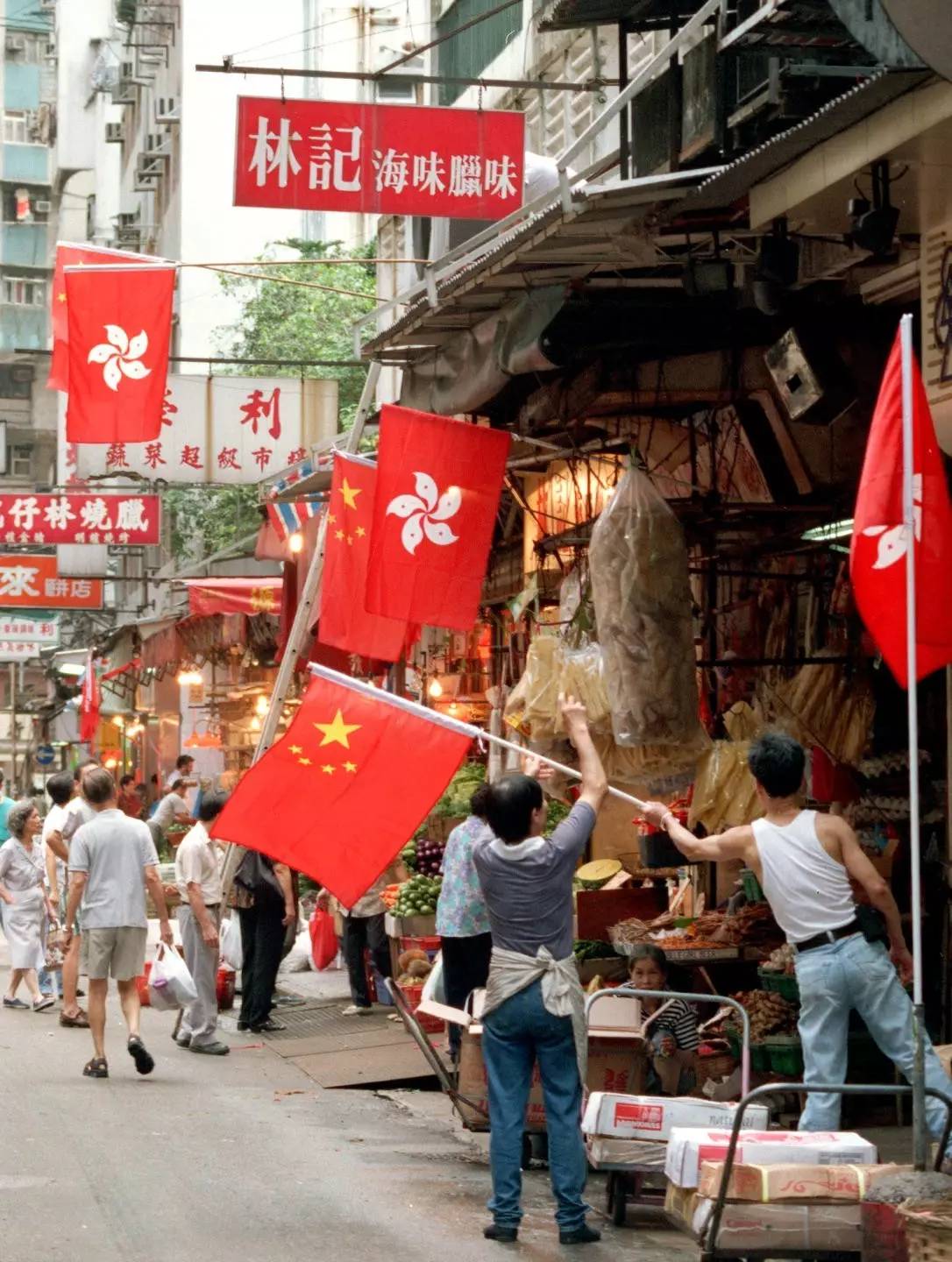 香港区旗设计者图片