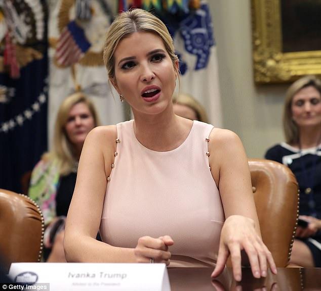 伊万卡会见军人配偶