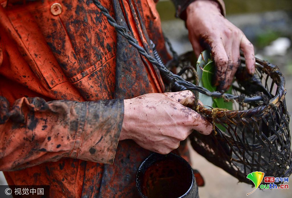 土家割漆匠的"漆"彩人生 每天能采到1.5公斤生漆