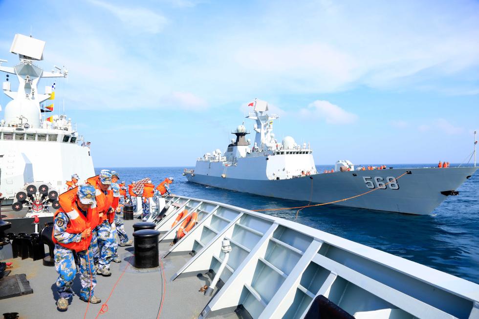 中国南海舰队图片