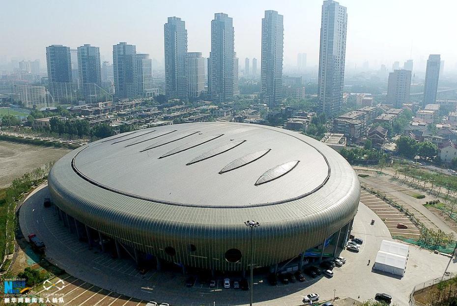 第十三届全运会今天开幕 航拍天津场馆