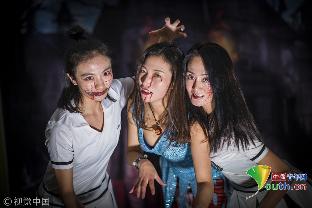 前方高能一大波万圣节最恐怖造型来袭