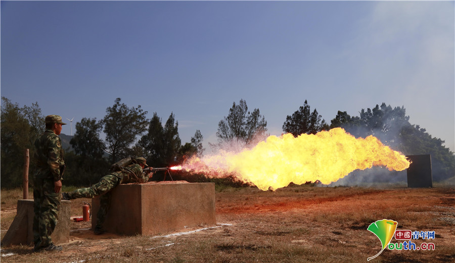 武警8710部队实弹演练 锤炼胜仗尖兵