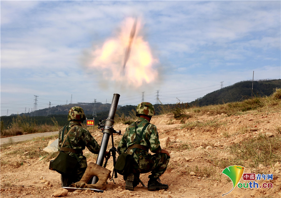 武警8710部队实弹演练 锤炼胜仗尖兵