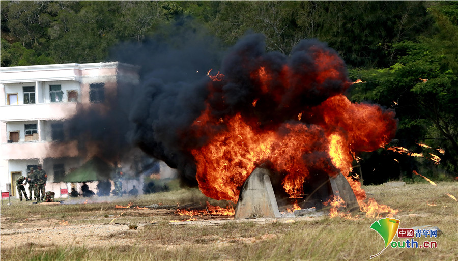 武警8710部队实弹演练 锤炼胜仗尖兵