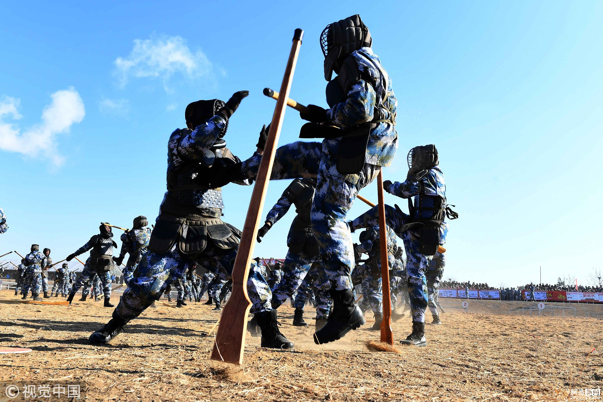 北海舰队新兵结业训练 千名新兵接受检阅