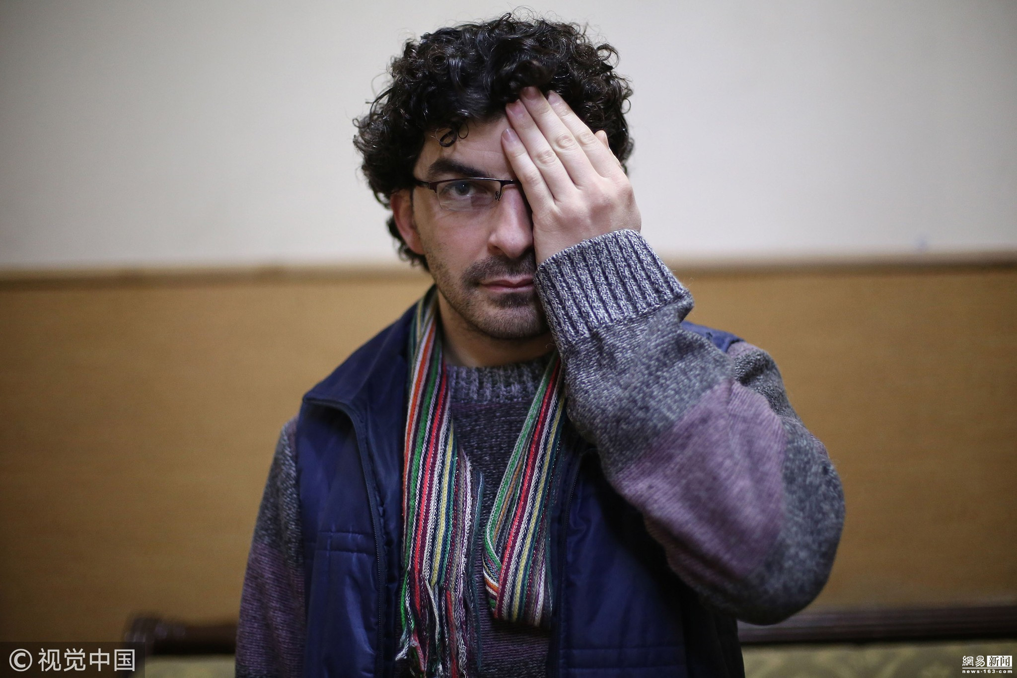 叙利亚战争群像:声援失去眼睛的孩子