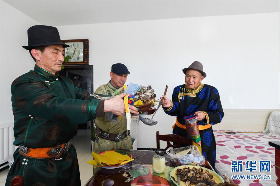 蒙古族祭灶饭图片图片