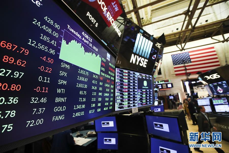 纽约股市三大股指10日收盘上涨