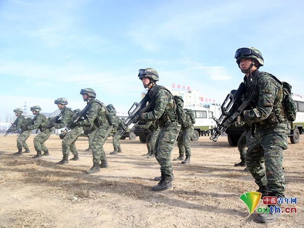 武警北京總隊執勤第九支隊緊貼實戰練精兵