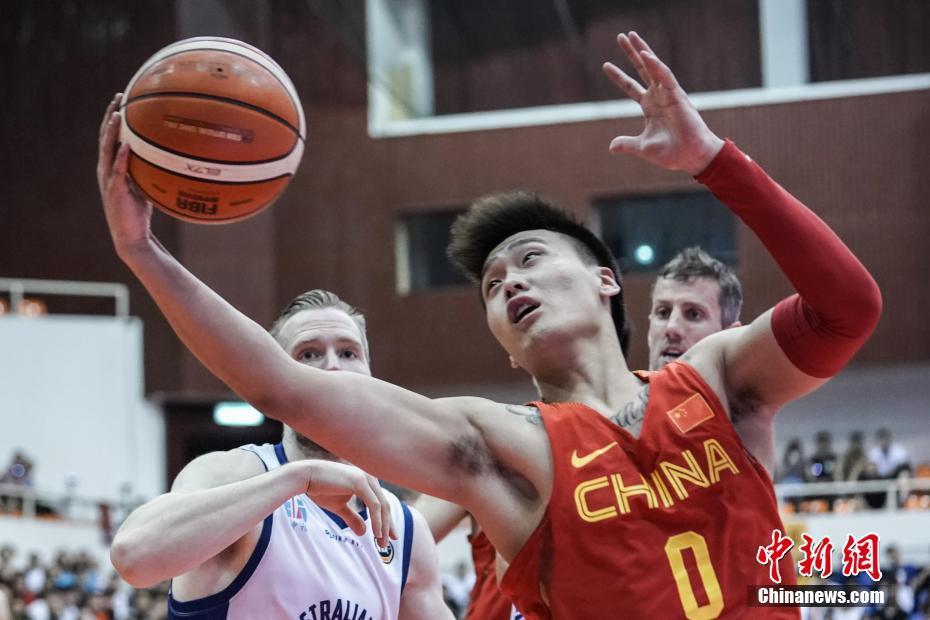 2018中澳国际男篮对抗赛 中国男篮胜澳大利亚