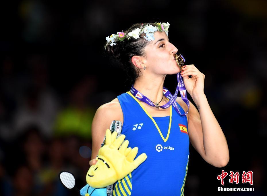 南京羽毛球世锦赛:马琳获得女单冠军