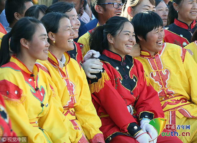 甘肃张掖高台首届农民丰收节喜庆丰收