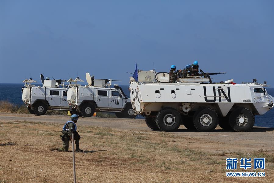 中国维和部队参加联黎部队"钢铁风暴-2018"演习获赞