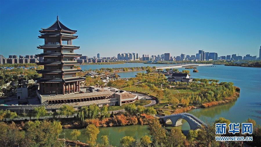 "塞上湖城"秋色浓_新闻频道__中国青年网