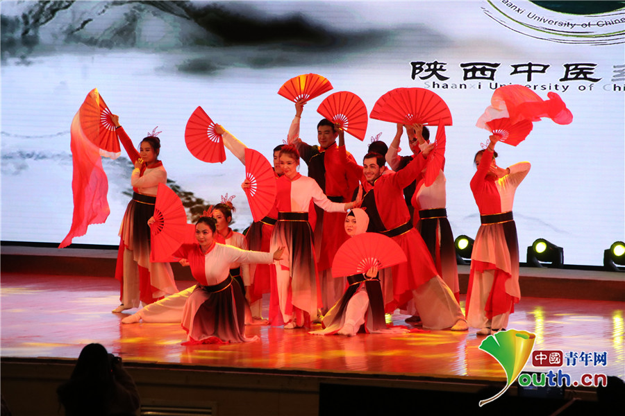 舞动长安 2019年陕西省留学生新年晚会精彩上演_新闻频道__中国青年网