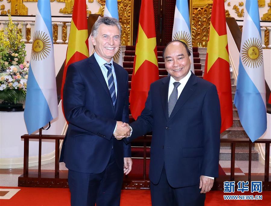 阿根廷总统访问越南