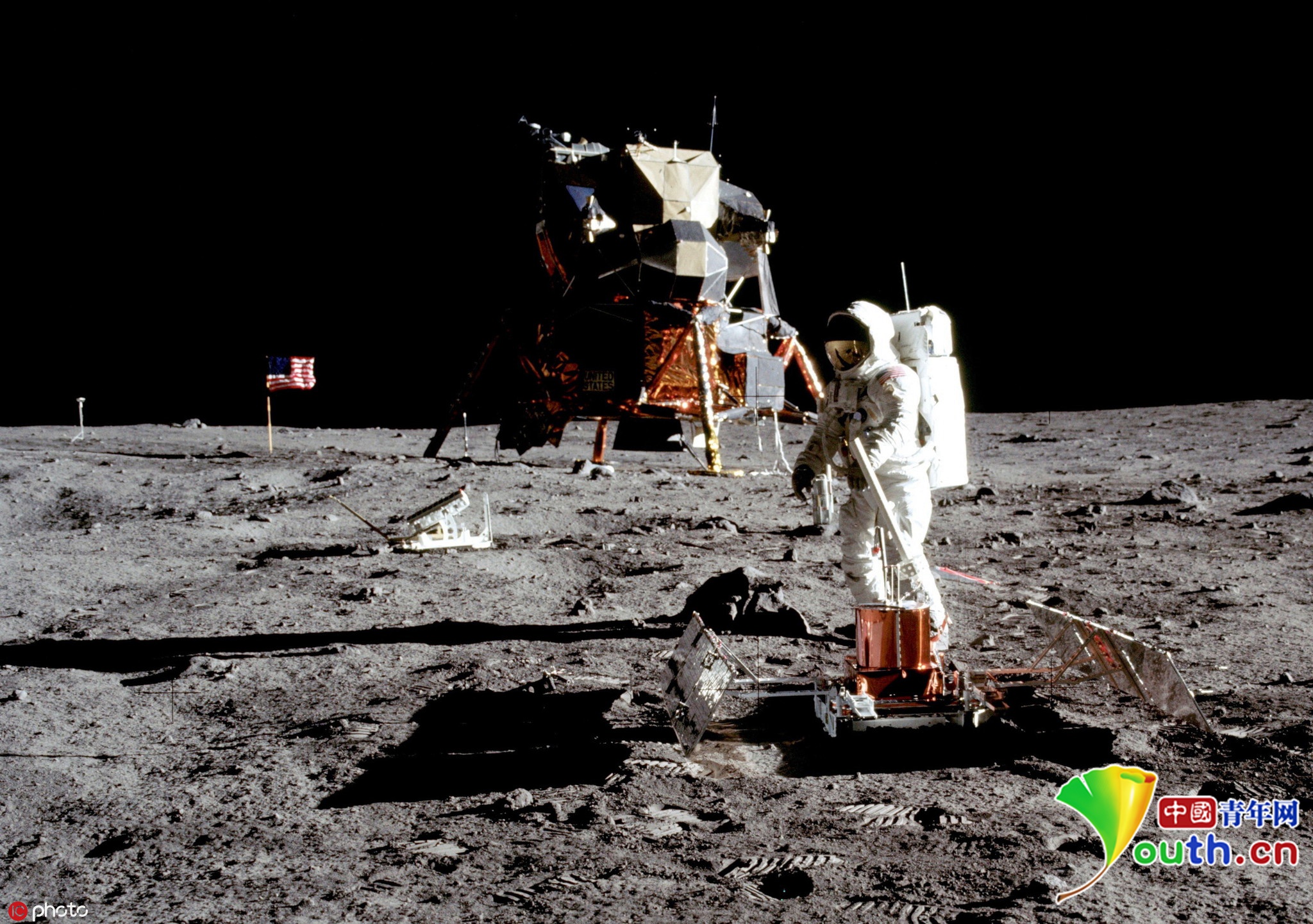 阿波罗11号登月50周年 回顾人类一大步的珍贵瞬间