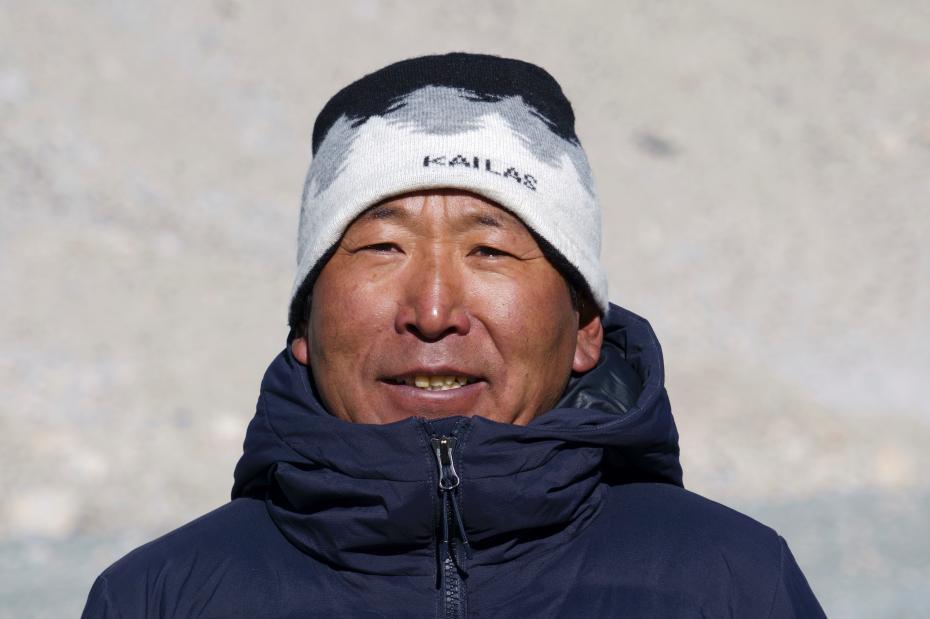 攻顶组组员次仁平措.文/图 史卫静 卢明文 图片来源:中国登山协会