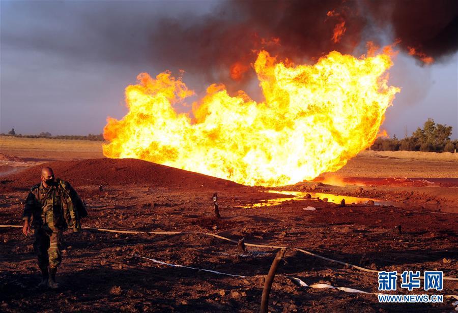 叙利亚一天然气管道爆炸致全国大范围停电46