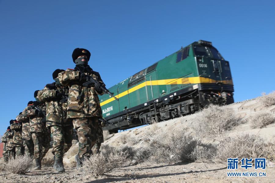 近20万名武警官兵除夕坚守战位保平安