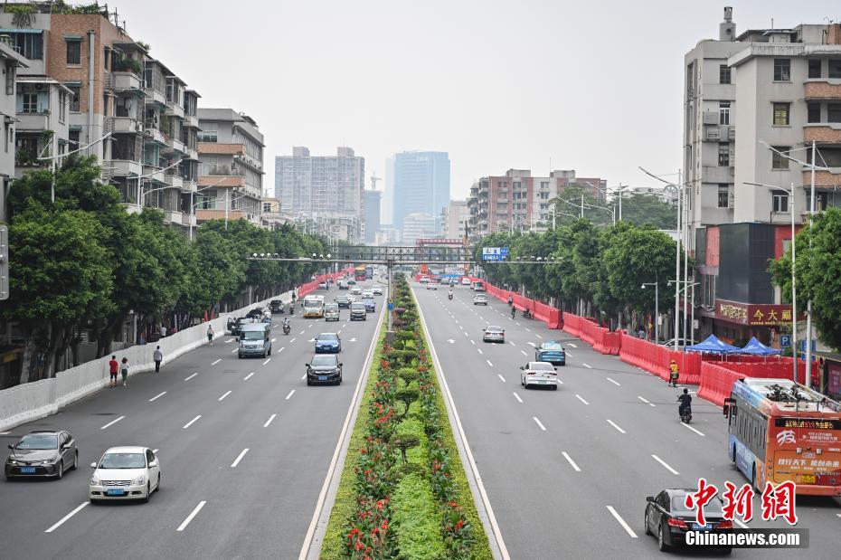 广州荔湾区芳村片区恢复对外人员和交通通行